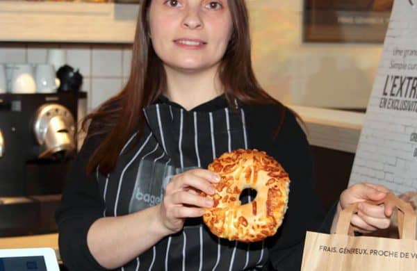Alexandra Marenghi, franchisée Bagel Corner à Bordeaux