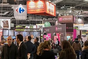 Allées du salon Franchise Expo Paris 2018