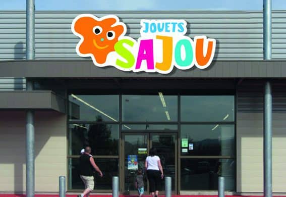 Enseigne Jouets SAJOU