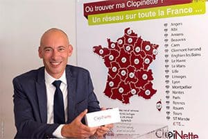 Eric de Goussencourt, fondateur et Pdg de la franchise Clopinette
