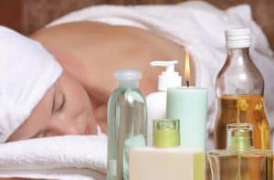 Massage en institut de beauté