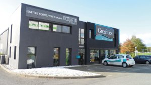 Facade d'une concession Grosfillex