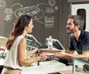 Point de vente à l'enseigne Class'croute, franchise de restauration rapide