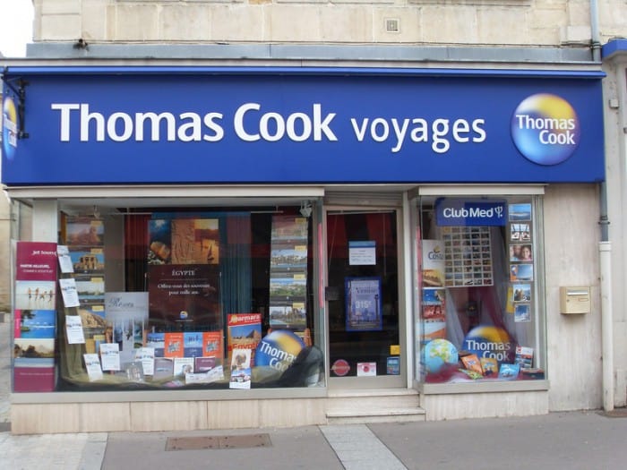 franchise thomas cook vitrine