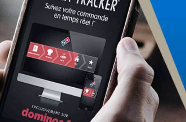 Application Pizza Tracker franchise Domino
