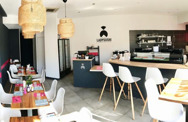 Restaurant franchise Lady Sushi salle