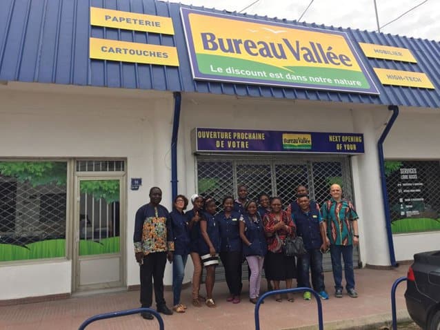 La franchise Bureau Vallée ouvre son premier magasin sur le continent africain