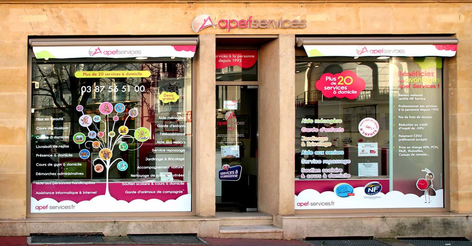 Agence franchisée de services à la personne Apef Services