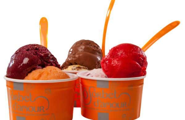 O Sorbet d’amour – glaces