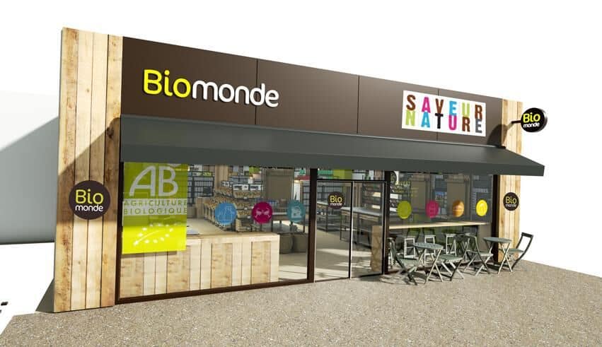 La coopérative Biomonde se dote d&rsquo;un véritable concept de magasin