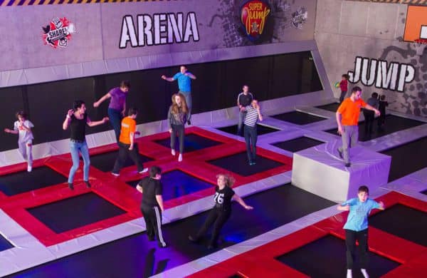 Parce de trampolines Super Jumpp XXL