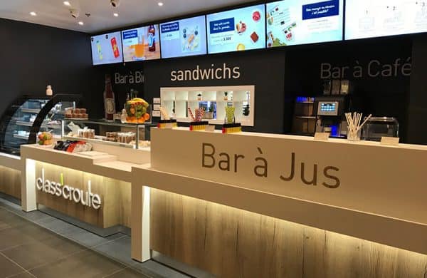 Nouveau concept 2018, franchise de restauration Classs