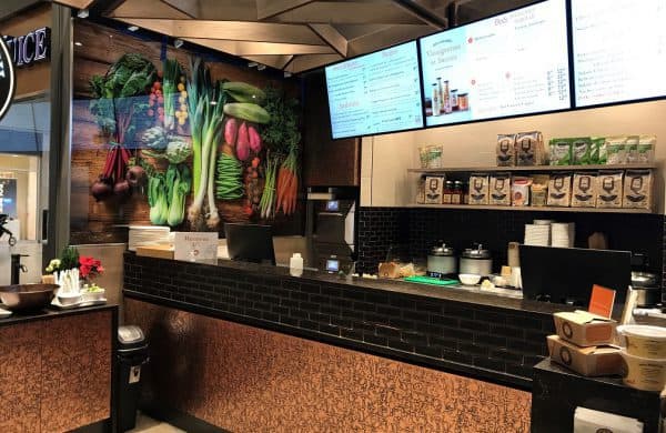 Copper Branch en centre commercial