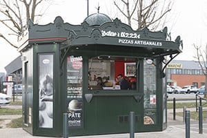 Point de vente franchisé Le Kiosque à Pizzas dans l