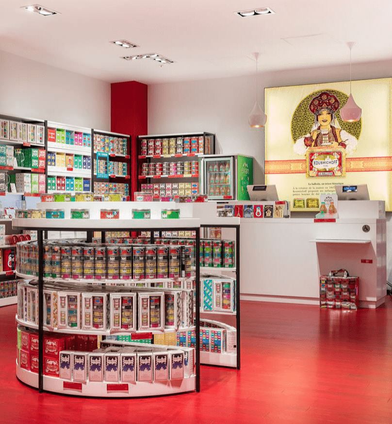 Deux boutiques affiliées de plus pour Kusmi Tea