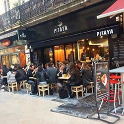 Terrasse de restaurant à l