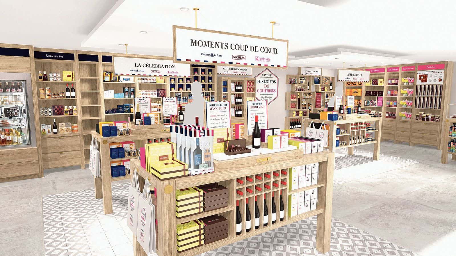 Nicolas, Comtesse du Barry et de Neuville font boutique commune