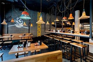 Salle de restaurant à l