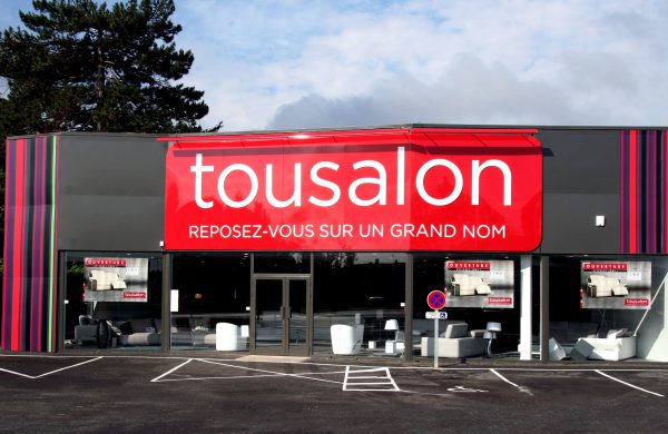 Facade de magasin Tousalon