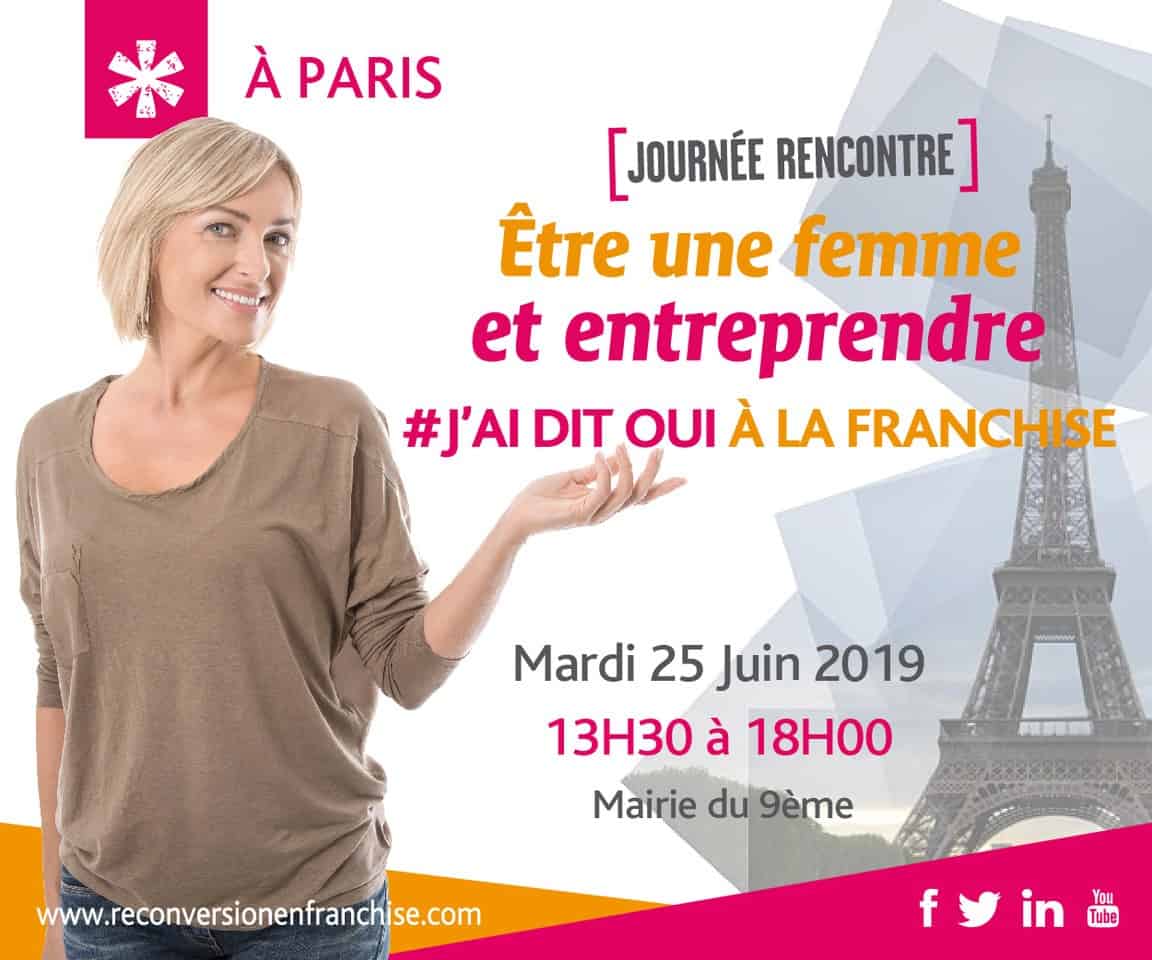 Femmes en franchise : une journée d’information à Paris le 25 juin