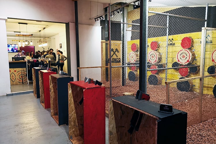 Wildness veut développer son concept de lancer de haches