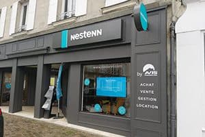 Agence immobilière à l