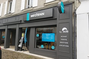 Agence immobilière à l