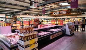 Nouveau concept magasin Netto, enseigne hard discount du Groupement les Mousquetaires