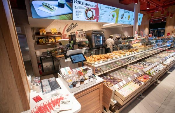 Nouveau concept de la franchise de restauration rapide Brioche Dorée