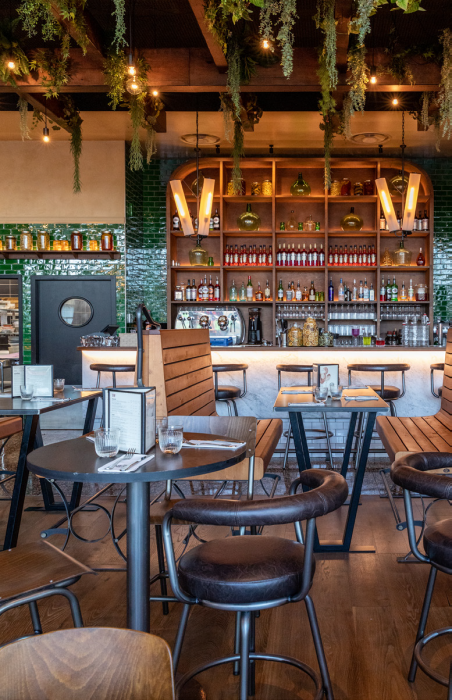 Intérieur de restaurant à l