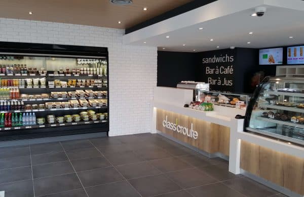 Intérieur de restaurant class