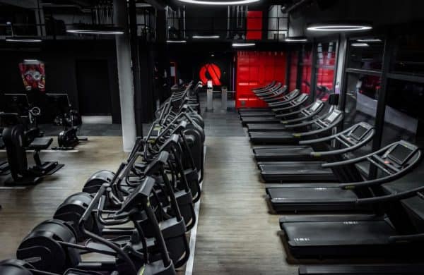 Salle de fitness à l