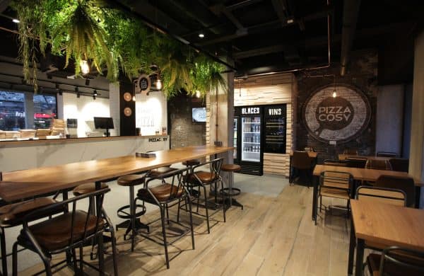 Restaurant en franchise à l