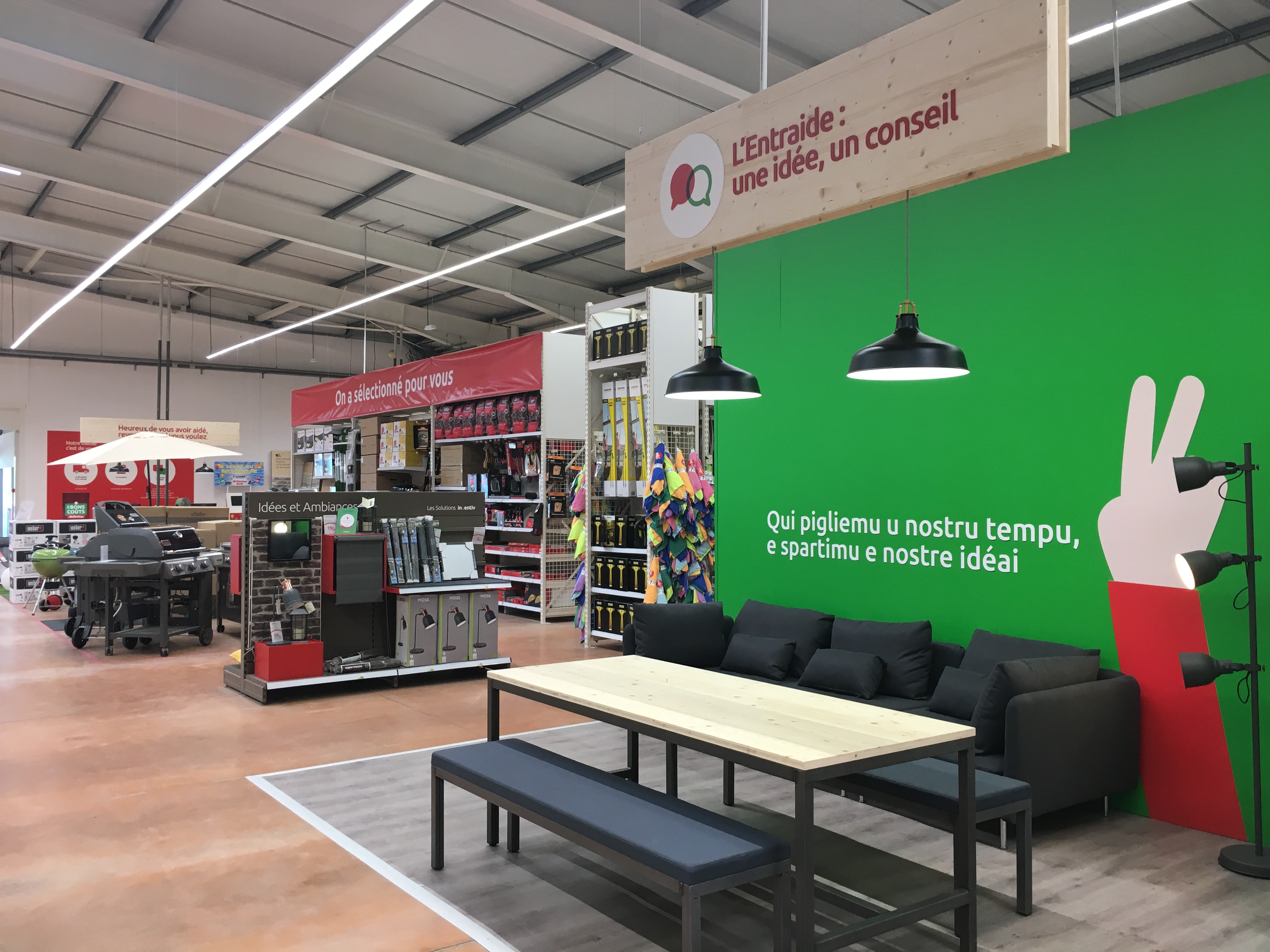 Nouveau concept magasin Mr.Bricolage