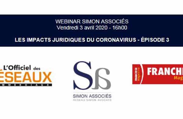 Webinar Simon Associés 3 avril 2020