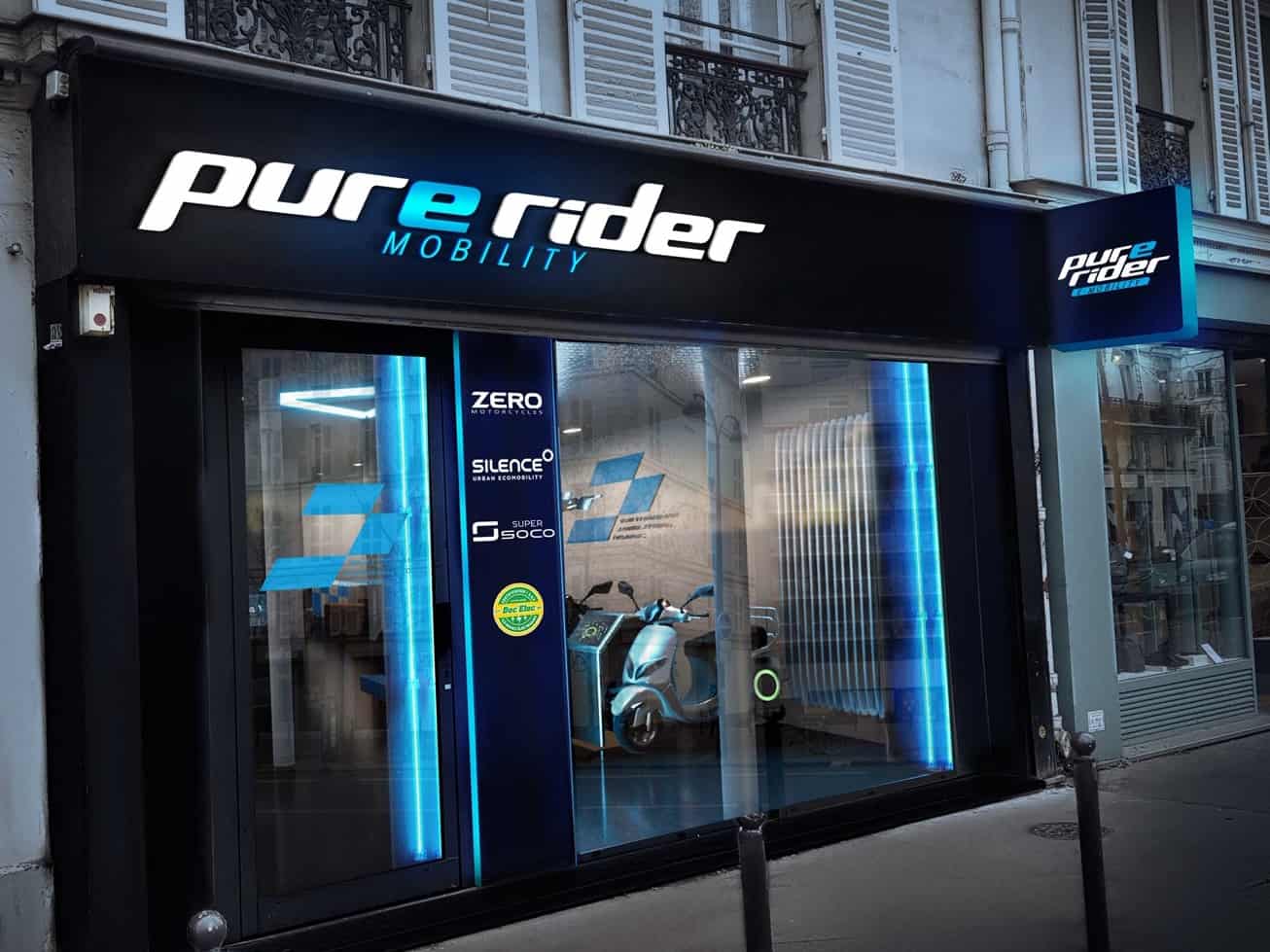 Doc’Biker va lancer l’enseigne Pure Rider, dédiée aux motos et scooters électriques
