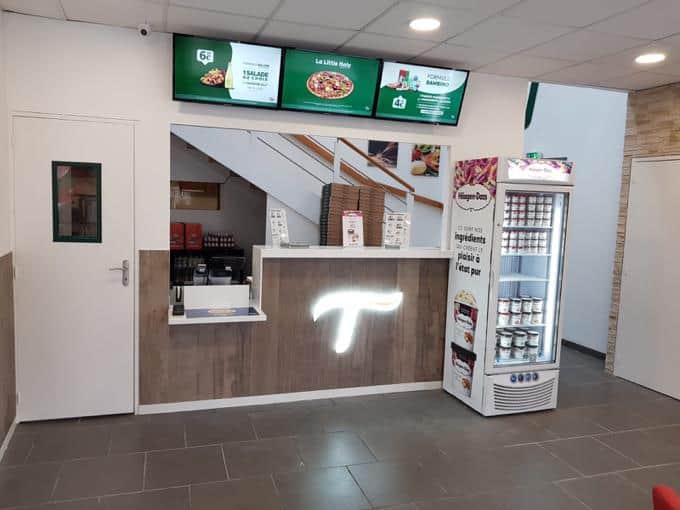 Restaurant franchisé à l