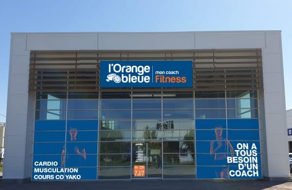 Salle de fitness à l