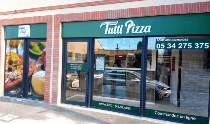 Franchise restaurant Tutti Pizza