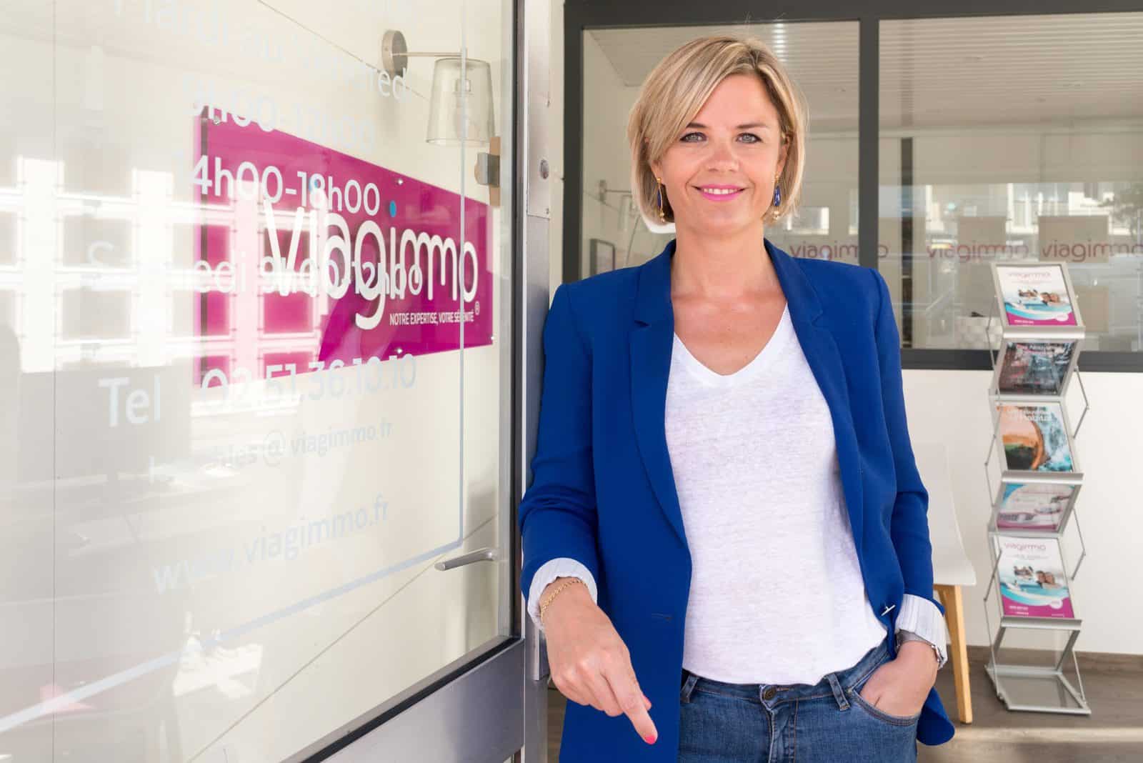 Sophie Richard, fondatrice du réseau Viagimmo