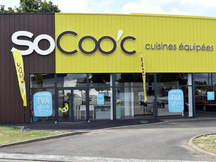 Magasin de cuisines sous enseigne SoCoo
