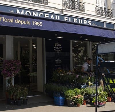 Magasin de fleurs en franchise sous enseigne Monceau Fleurs
