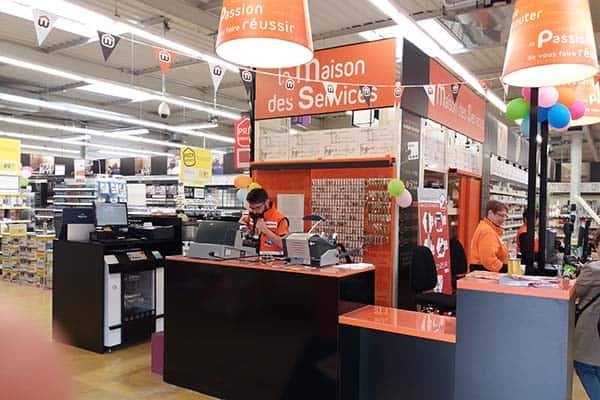 Magasin de bricolage en franchise à l