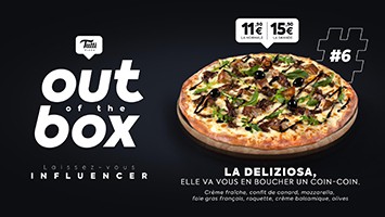 Opération Out of the box par la franchise Tutti Pizza