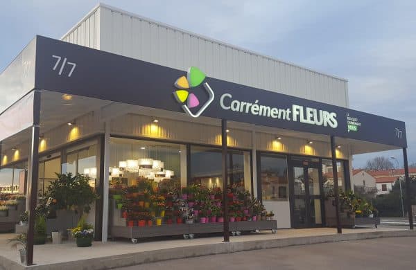 Magasin de fleurs en franchise sous enseigne Carrément Fleurs