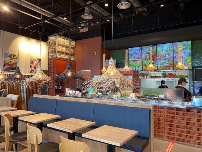 Restaurant en franchise à l