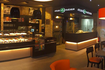 Boulangerie en franchise à l