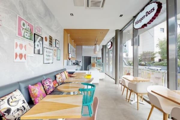 Boutique de glaces à l