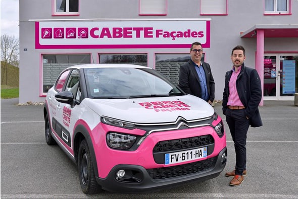 Emmanuel et Grégory Cabete, fondateurs de la franchise de Cabete Façades