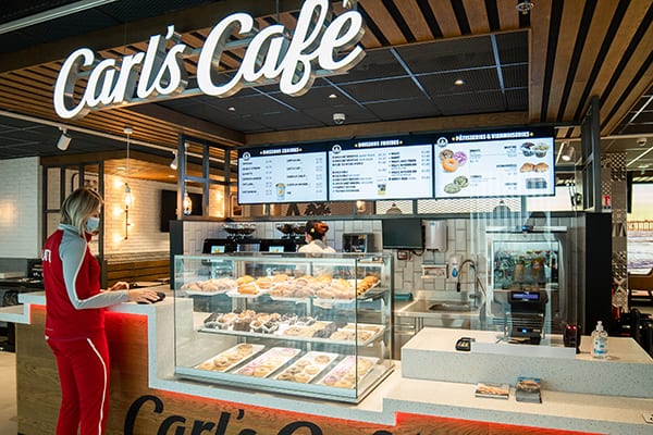 Restaurant de burger à l